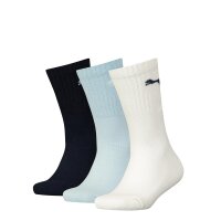 PUMA Kinder Socken, 3er Pack - Sport Junior, Frottee-Sohle, Rippbündchen, Logo