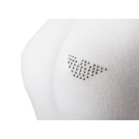 EMPORIO ARMANI Ladies T-Shirt - V-Neck, Loungewear, Short Sleeve, Stretch Cotton White S (Small)