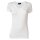 EMPORIO ARMANI Damen T-Shirt - V-Neck, Loungewear, Kurzarm, Stretch Cotton Weiss L