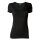 EMPORIO ARMANI Ladies T-Shirt - V-Neck, Loungewear, Short Sleeve, Stretch Cotton Black XL (X-Large)