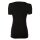 EMPORIO ARMANI Damen T-Shirt - V-Neck, Loungewear, Kurzarm, Stretch Cotton Schwarz S