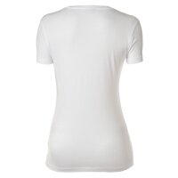 EMPORIO ARMANI Ladies T-Shirt - Round Neck, Loungewear, Short Sleeve, Stretch Cotton White M (Medium)