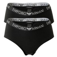 Emporio Armani Damen Cheeky Pants - Cotton Stretch, Slip, 2-Pack