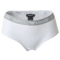 Emporio Armani Damen Cheeky Pants - Cotton Stretch, Slip, 2-Pack Weiß L