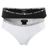 Emporio Armani Damen Brief - Cotton Stretch, Slip, 2-Pack Brief