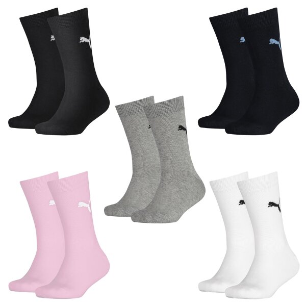 PUMA Kinder Socken, Vorteilspack - Easy Rider Junior, Basic Socks, Logo, einfarbig