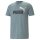 PUMA Mens T-Shirt - ESS+ Essentials 2 Col Logo Tee, round neck, short sleeve, uni
