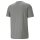 PUMA Mens T-Shirt - ESS+ Essentials 2 Col Logo Tee, round neck, short sleeve, uni Grey S (Small)