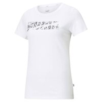 PUMA Damen T-Shirt - Rebel Graphic Tee, Rundhals,...