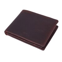 JOOP! Herren Geldbörse - Loreto Typhon Billfold mh9, Echt Leder, 9,5x12x2cm (HxBxT) Dunkelbraun
