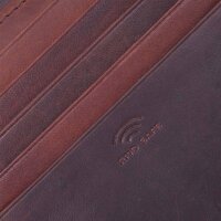 JOOP! Herren Geldbörse - Loreto Typhon Billfold mh9, Echt Leder, 9,5x12x2cm (HxBxT) Dunkelbraun