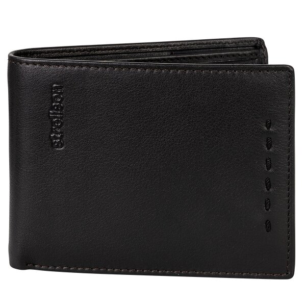 Strellson Mens Wallet, genuine Leather - Oxford Circus Billfold H7, 9,5x12x2,5cm (HxWxD)
