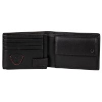 Strellson Herren Geldbörse, echtes Leder - Oxford Circus Billfold H7, 9,5x12x2,5cm (HxBxT) Braun