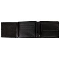 Strellson Herren Geldbörse, echtes Leder - Oxford Circus Billfold H7, 9,5x12x2,5cm (HxBxT) Braun