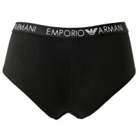 Emporio Armani Damen Cheeky Pants - Cotton Stretch, Slips, Vorteilspack Schwarz/Weiß XS 2er Pack (1x2P)