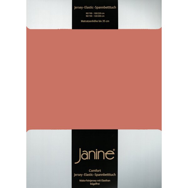 Janine fitted sheet Comfort - Jersey-Elastic, Mako-Fine Jersey, Sheet Siena 150x200cm