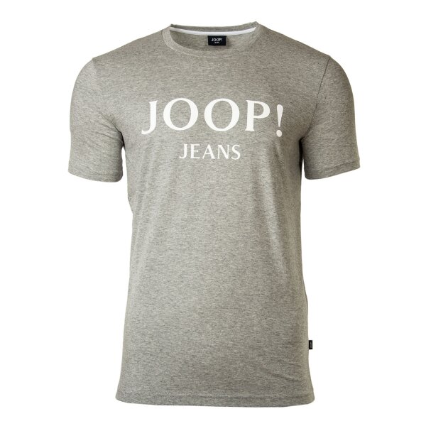 JOOP! JEANS Herren T-Shirt - JJJ-09Alex, Rundhals, Halbarm, Logo, Baumwolle Grau S