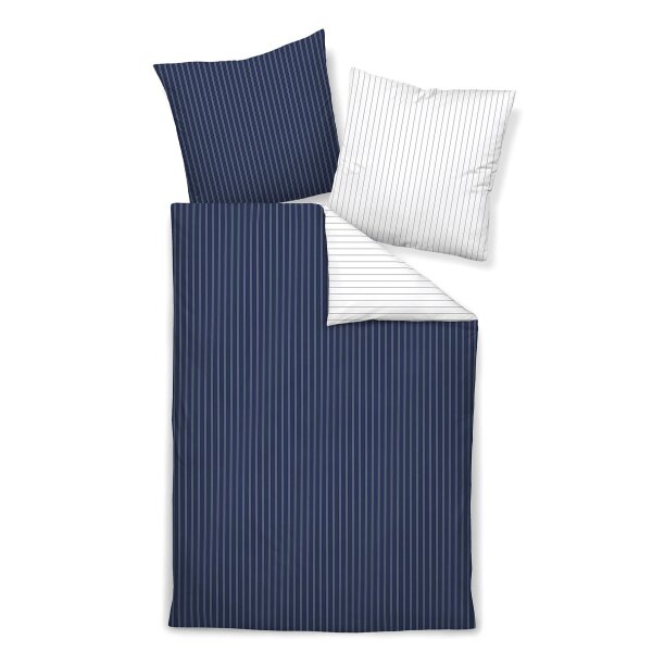 Janine bed linen 2 pcs. - maco satin, cotton mercerized, reversible bed, print