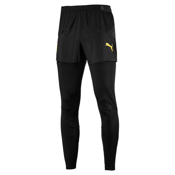 PUMA Herren BVB Stadium Pro Pants Jogginghose, Black, 5XL