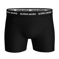 BJÖRN BORG Herren Boxershorts - Shorts, Cotton Stretch, Logobund, 12er Pack Blau/Grau/Schwarz 2XL