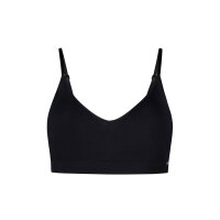 SKINY Damen Bustier - BH, Pads herausnehmbar, Cotton Stretch, Essentials Schwarz S