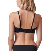 SKINY Damen Bustier - BH, Pads herausnehmbar, Cotton Stretch, Essentials Schwarz S