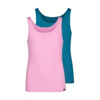 SKINY girls tank top, 2-pack - Girls, vest, cotton stretch, multipack