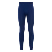 SKINY Herren Pants lang - Cotton Retro, klassische lange Unterhose, Baumwolle Blau 2XL