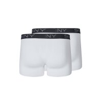 SKINY Herren Boxer Short, 2er Pack - Trunks, Pants, Cotton Multipack, Stretch Weiß S