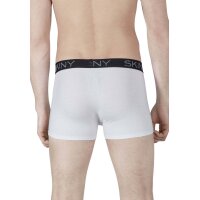 SKINY Herren Boxer Short, 2er Pack - Trunks, Pants, Cotton Multipack, Stretch Weiß S