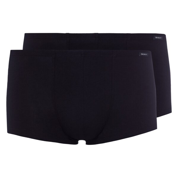 SKINY Herren Boxer Shorts, 2er Pack - Pants, Shorts, Trunks, Advantage Cotton Schwarz M
