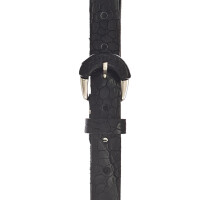B.Belt Damen Gürtel - Ledergürtel Charleen, Echtleder, Handarbeit Schwarz 75 cm