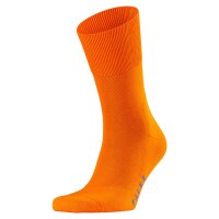FALKE Unisex Sports Socks - Run, casual Socks, unicoloured Orange 44-45 (UK 9.5-10.5)
