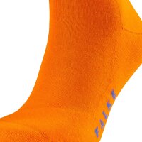 FALKE Unisex Sports Socks - Run, casual Socks, unicoloured Orange 44-45 (UK 9.5-10.5)