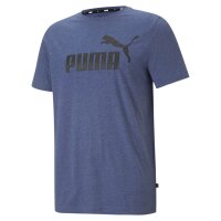 PUMA Herren Sport T-Shirt - ESS Essentials Heather Tee,...