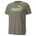 PUMA Mens Sports T-Shirt - ESS Essentials Heather Tee, Round Neck, Short Sleeve, Plain