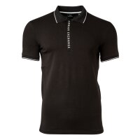 A|X ARMANI EXCHANGE Herren Poloshirt - Hidden Buttons, Cotton Stretch