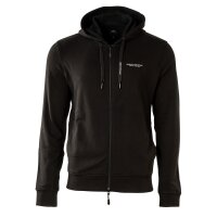 A|X ARMANI EXCHANGE Mens Sweatshirt - Sweatshirt Jacket, Logo Black S (Small)