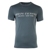 A|X ARMANI EXCHANGE Mens T-shirt - Script, Round Neck,...