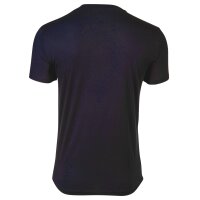 A|X ARMANI EXCHANGE Herren T-Shirt - Schriftzug, Rundhals, Cotton Stretch Marine M