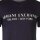 A|X ARMANI EXCHANGE Mens T-shirt - Script, Round Neck, Cotton Stretch Navy M (Medium)
