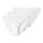 UNCOVER by SCHIESSER Ladies Briefs - Tai, Soft Cotton, 3-pack White S (Small)