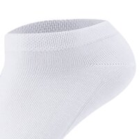 Camano Unisex Socks - Sneaker, single colour, Pack of 7 White 43-46 (UK 9-11)