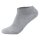 Camano Unisex Socken - Sneaker, einfarbig, 7er Pack Grau 39-42