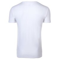 GANT Herren T-Shirt, 2er Pack - V-Ausschnitt, V-Neck, kurzarm, Baumwolle Schwarz/Weiß S