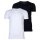 GANT Herren T-Shirt, 2er Pack - V-Ausschnitt, V-Neck, kurzarm, Baumwolle Schwarz/Weiß S
