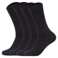 Camano Herren Socken, 4er Pack - Organic Cotton,...