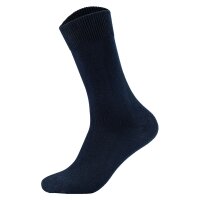 Camano Unisex Socken - Comfort Socks, einfarbig, 9er Pack Marine 39-42