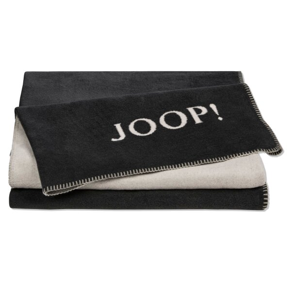 JOOP! Wohndecke - UDF Doubleface Anthrazit 150x200cm