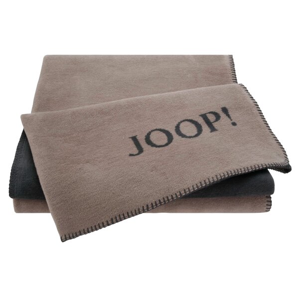 JOOP! Living Blanket - UDF Doubleface Brown 150x200cm